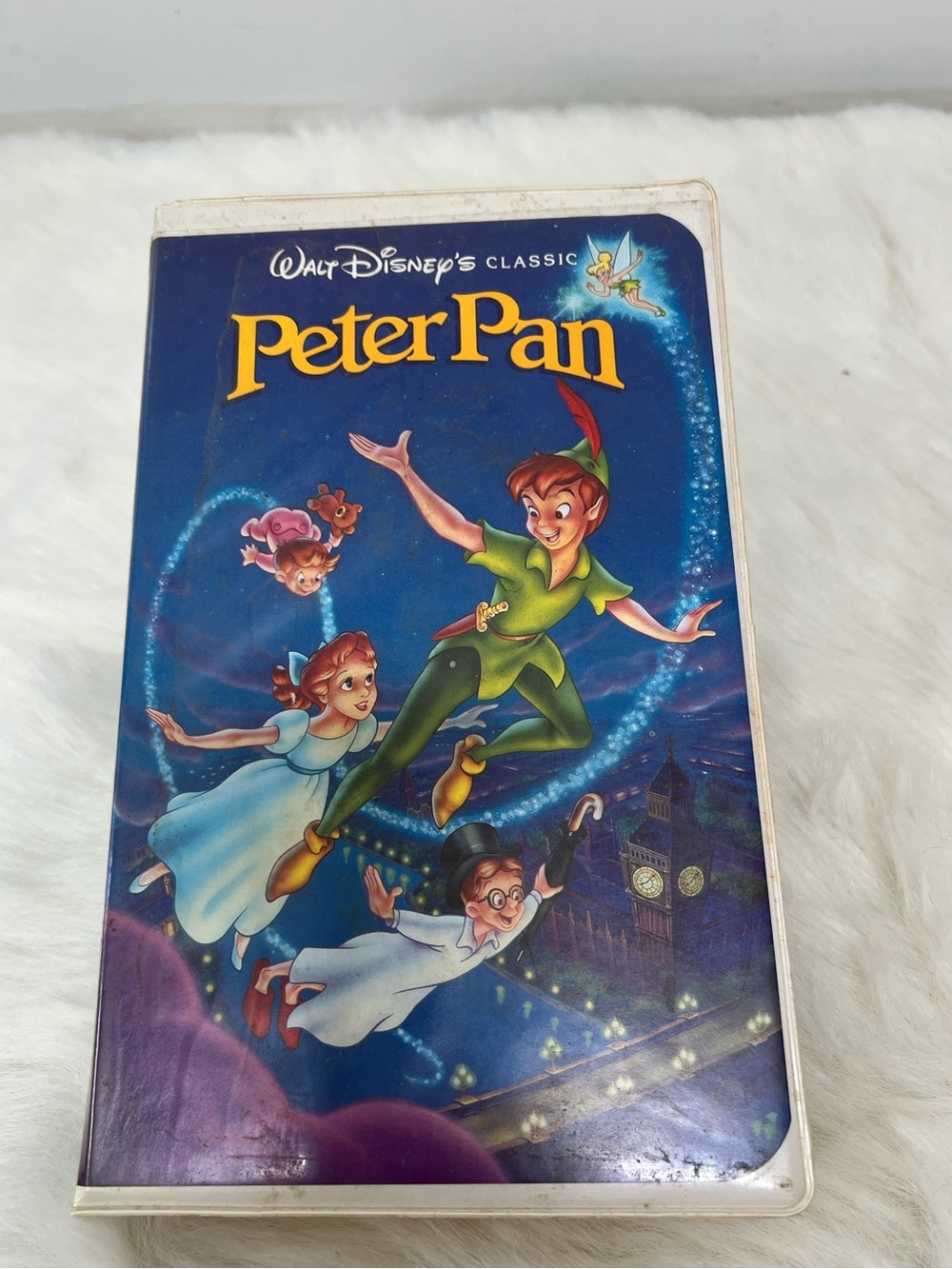 Disney Peter Pan VHS Tape vintage